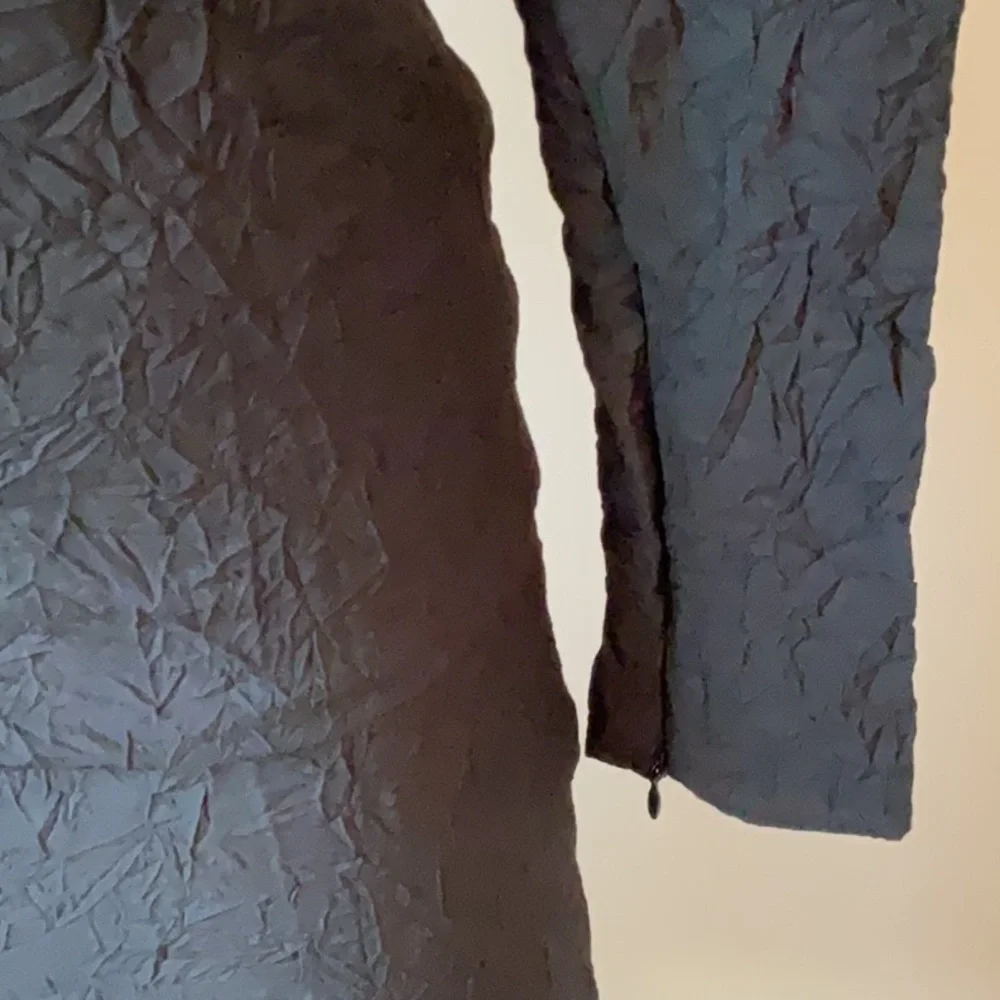 Zara Crinkle Midi High Neck Dress - Picture 9 of 14